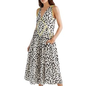 raquelle mini dress Bead Print Short Halter Dress by Rachel Allan 40631 Periwinkle / 6